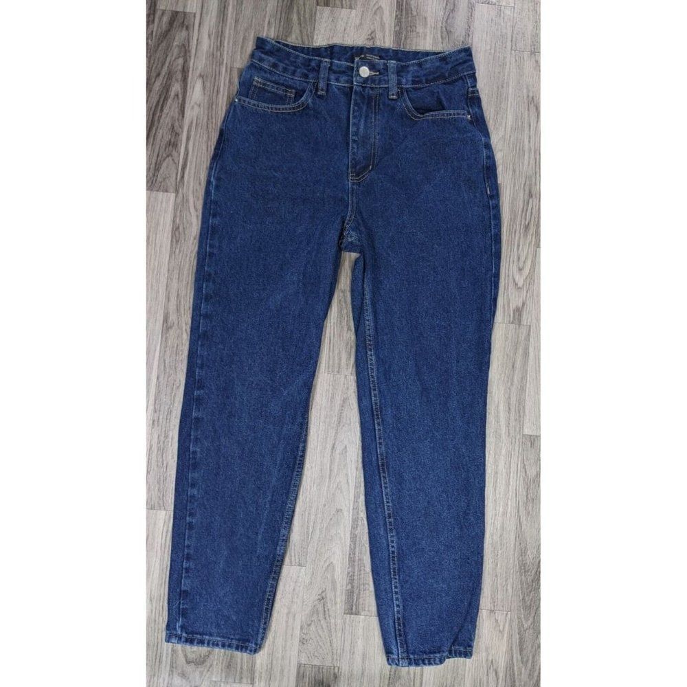 (3/$35) Shein Womens Size 6 Pockets Straight Leg Denim Blue Jeans